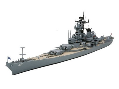 Okręt pancernik USS New Jersey BB-62 31614 Tamiya