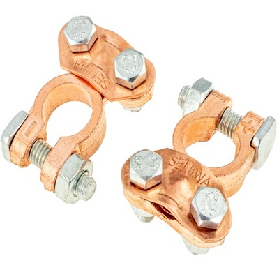 Клемма клеммы do аккумулятор самозажимные 600a фото №1