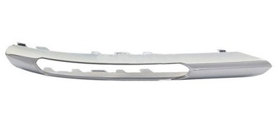 Молдинг решётка бампера перед правая mercedes w212 фото №1