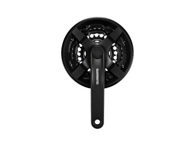 Mechanizm korbowy korba rowerowa Shimano FC-TY301 42-34-24T