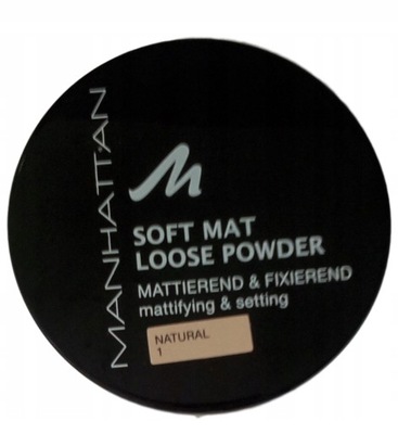 MANHATTAN Soft Mat Loose Powder puder naturalny 1