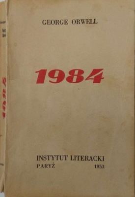 Rok 1984 Reprint z 1953 r.