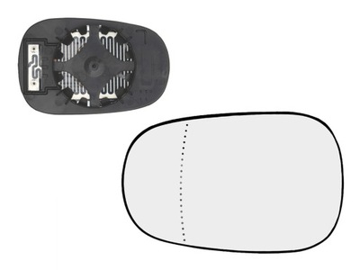 Вкладыш с подогревом асферический renault clio ii megane scenic modus thalia фото №1