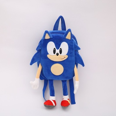 Plecak Sonic Pluszowa torba na ramię Regulowany pasek
