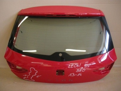 Seat leon 2013 5f0 кришка багажника задня фото №1