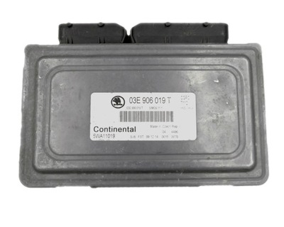 Блок управления vw skoda rapid 1.2 03e906019t 5wa11019 фото №1