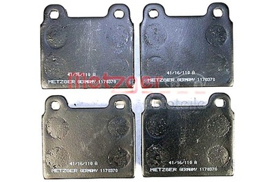 METZGER PADS BRAKE FRONT GR.18 5  