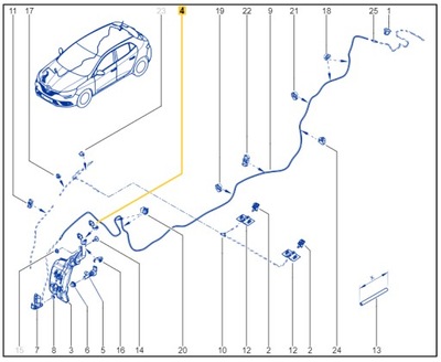 Крышка бака распылителя renault megane iv фото №1