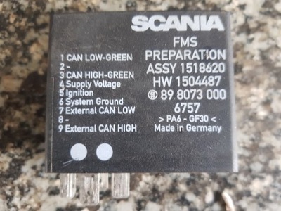 Scania r реле fms 1518620 фото №1