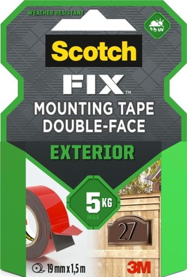 Zewnętrzna taśma montażowa Scotch-Fix 19 mm x 1,5m