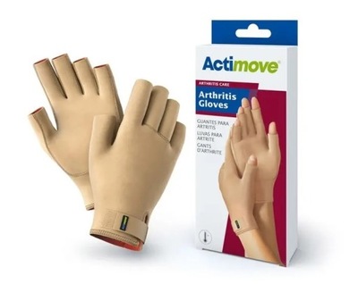 RĘKAWICZKI na zwyrodnienie stawów RZS ból rąk L