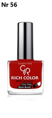 Lakier do paznokci Golden Rose Rich Color 56