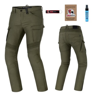 Spodnie SHIMA GIRO 2.0 bojówki motocyklowe jeans