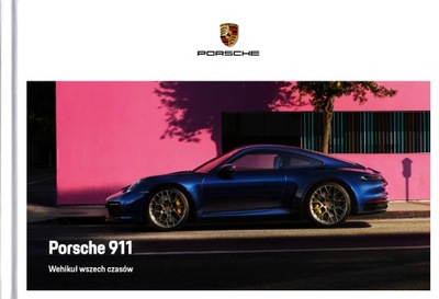 Porsche 911 prospekt model 2020 polski tw. oprawa