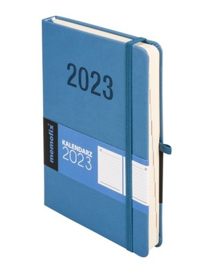 Kalendarz 2023 Memo A5 DNS niebieski
