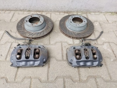 Гальмівні диски супорти задня porsche 991 911 комплект фото №1