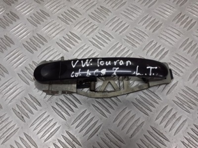 Ручка левая задняя наружная vw touran lc9z фото №1