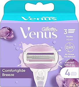 GILLETTE VENUS WKŁADY DO MASZYNEK COMFORTGLIDE BREEZE 4 SZT.