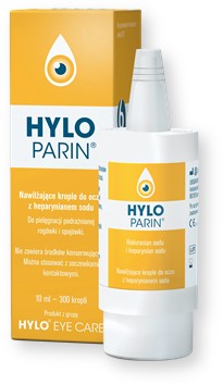 HYLO-PARIN Krople do oczu 10 ml