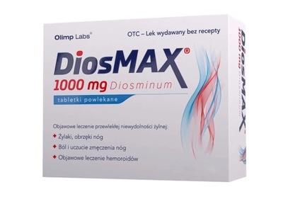 Diosmax tabl.powl. 1 g 60 tabl.