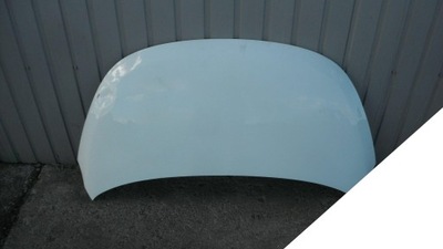 Hyundai i10 07-13 капот - белый - цвет hw фото №1