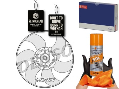 Вентилятор радиатора renault megane 2 1.4-2.0 09. #petrolhead pro+ kit4 фото №1