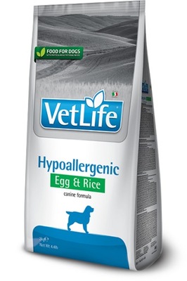 Farmina Vet Life HYPO. Egg&Rice Canine 2kgpies