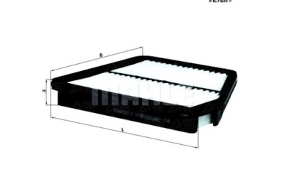 Knecht фільтр повітря hyundai matrix 1.5d/1.6/1.8 фото №1