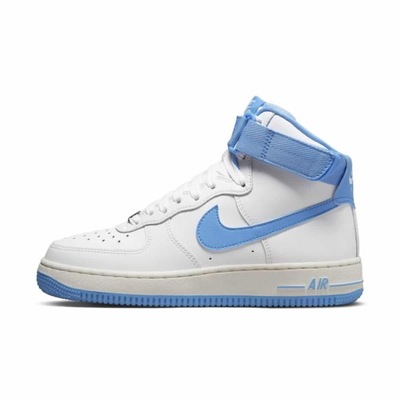 Buty Nike Air Force 1 High Białe Niebieskie r.38