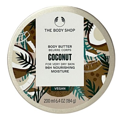 THE BODY SHOP Masło do ciała Kokos COCONUT BODY BUTTER Balsam 200 ml