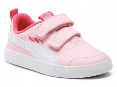 BUTY dziecięce PUMA COURTFLEX 371543-25 rzepy 35