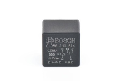 BOSCH 0 986 AH0 614 РЕЛЕ, PRĄD РАБОТЫ