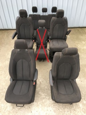 Chrysler pacifica 17- сидіння сидіння usa фото №1