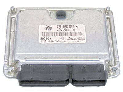 КОМПЬЮТЕР VW POLO 1.9 SDI 038906012EL 0281010660