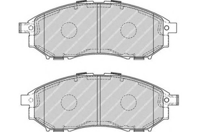 КОЛОДКИ ГАЛЬМІВНІ NISSAN SKYLINE RENAULT KOLEOS I 2