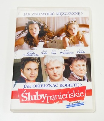 Film ŚLUBY PANIEŃSKIE płyta DVD