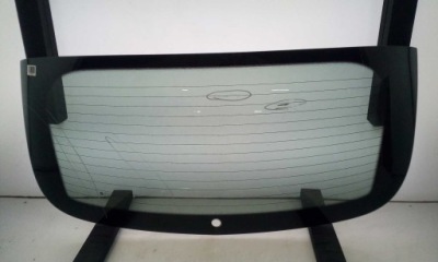 Скло задня задній opel corsa d 3-двері 2006-2014 з підігрівом оригінальна фото №1