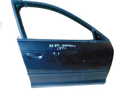 Дверь правый перед audi a3 8p sportback lz7l фото №1