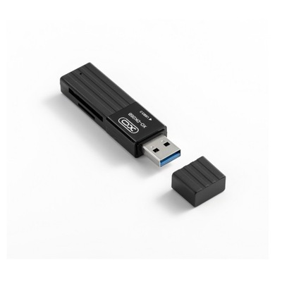 XO czytnik kart 2w1 USB 3.0