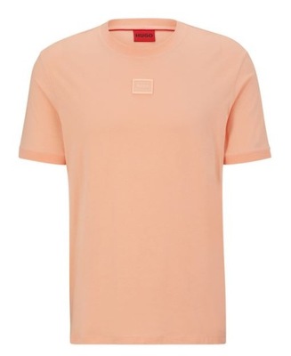 Hugo t-shirt 50495635 630 pomarańczowy XL