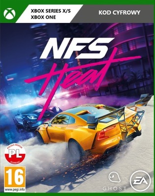 NEED FOR SPEED HEAT * XBOX * KOD * KLUCZ *