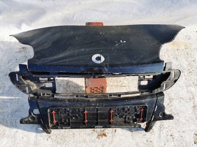 Капот + бампер середина smart fortwo 451 07-14 фото №1