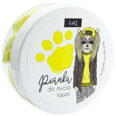 LAQ PIANKA DO MYCIA ŁAPEK ŻÓLTA 50ml