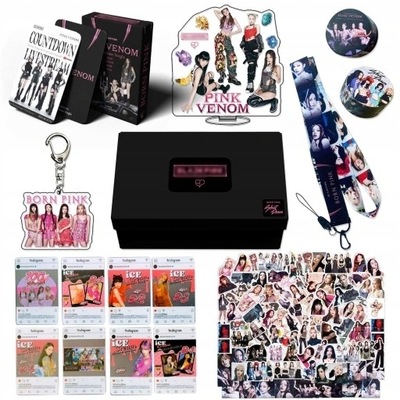 BLACKPINK Albumu Breloka z Naklejką Gift Box Set