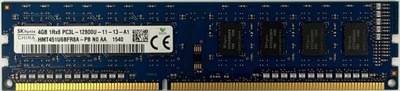 Pamięć RAM SKHynix 4GB DDR3L 12800u-11-13-A1 58