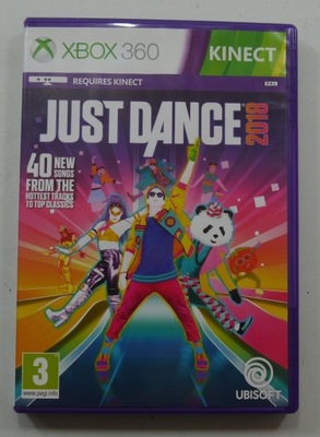 Just Dance 2018 Kinect Kinekt Xbox 360