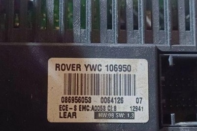Выключатель света rover 75 rj ywc106950 дизель 2000 фото №1