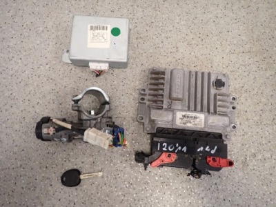 Hyundai i20 1.4d 08-12 набір стартовий бортовий комп'ютер фото №1