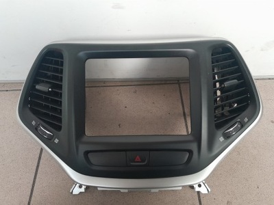 Jeep cherokee trailhawk kl v usa 2014- панель рамка радіо ґрати nawiweu фото №1