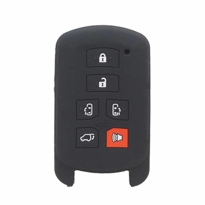 SHRY CAR KEY COVER CASE PARA TOYOTA SIENNA SE 6 BOTONES INTELIGENTNE ZDALN  